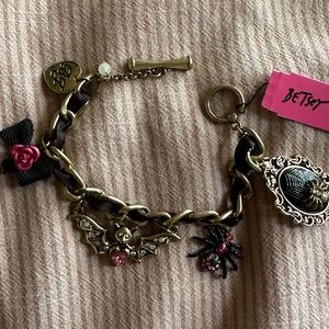 Betsey Johnson Halloween charm bracelet